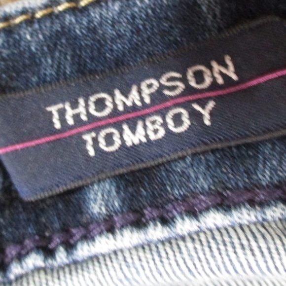 Vigoss Jeans Women's 24 Dark Wash Thompson Tomboy Classic Fit Stretch Denim - Picture 6 of 8